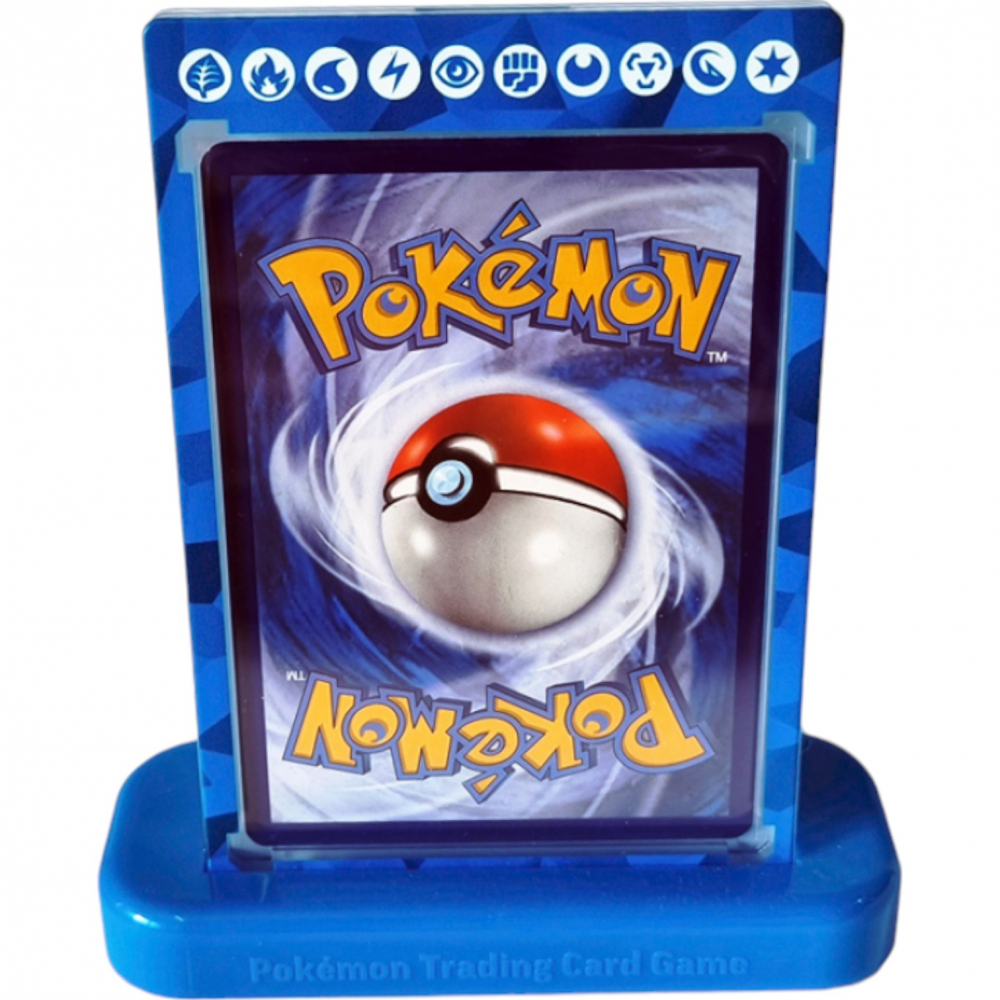 Présentoir Pokémon - Pikachu Et Dracaufeu - Support De Collection Vintage