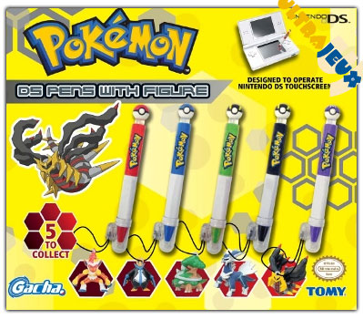 Produit Spécial Gacha Box Pokemon - Stylet Ds + Strap Pokémon - UltraJeux