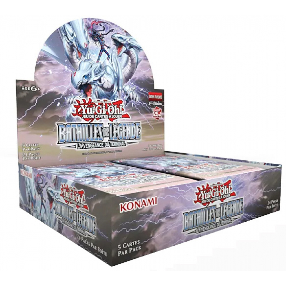 Yu-Gi-Oh! Display de 24 boosters - Batailles de Légende : La Vengeance