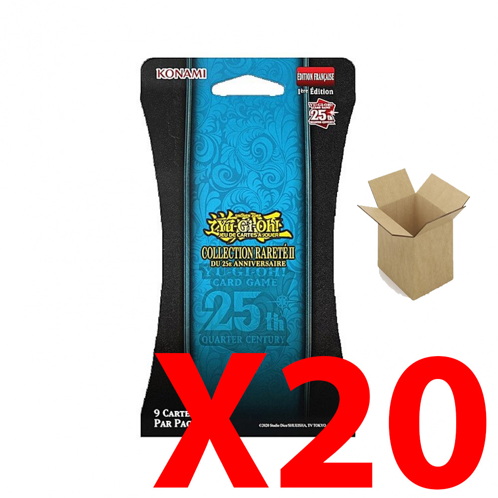 Booster Collection Rareté du 25e Anniversaire II (Blister) Carton de 20 YuGiOh! UltraJeux