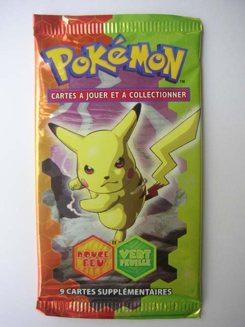 Booster Pokémon Edition Rouge Feu / Vert Feuille (en Français) Pokémon UltraJeux