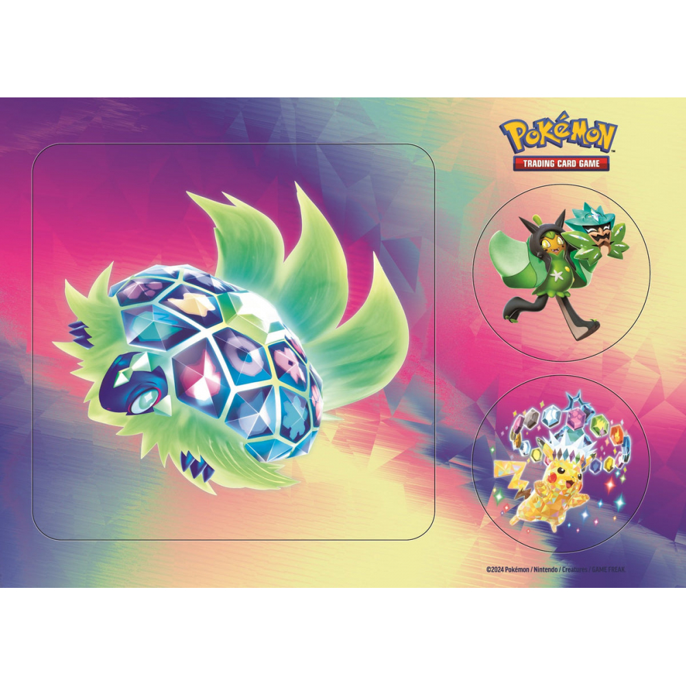 Pokémon JCC – Coffret Trésor Metallico Hurle-Queue & Garde-de-fer (2024) Con 6 Booster, Adesivi E Portafoglio