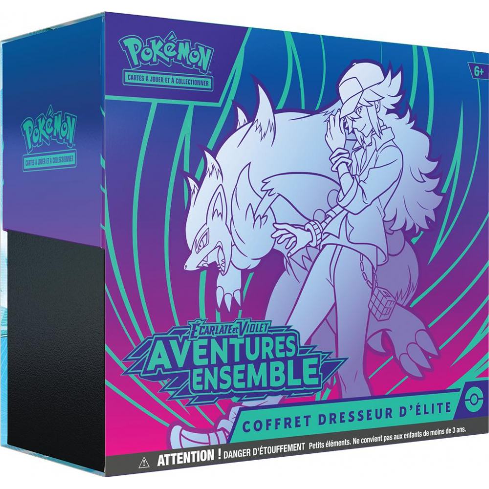 Coffret 10 Cartes Pokémon Françaises - Braségali Ex 024/159 - Myboost X Écarlate Et Violet 9 Aventures