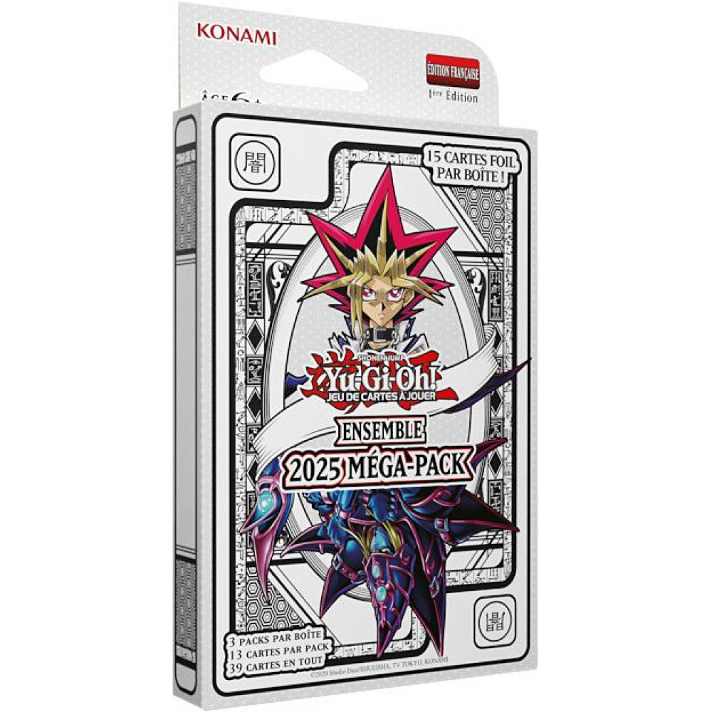 Yu-Gi-Oh! Mega-Pack 2025 Bundle : Boite Cartonnée - Cartes à Collectio