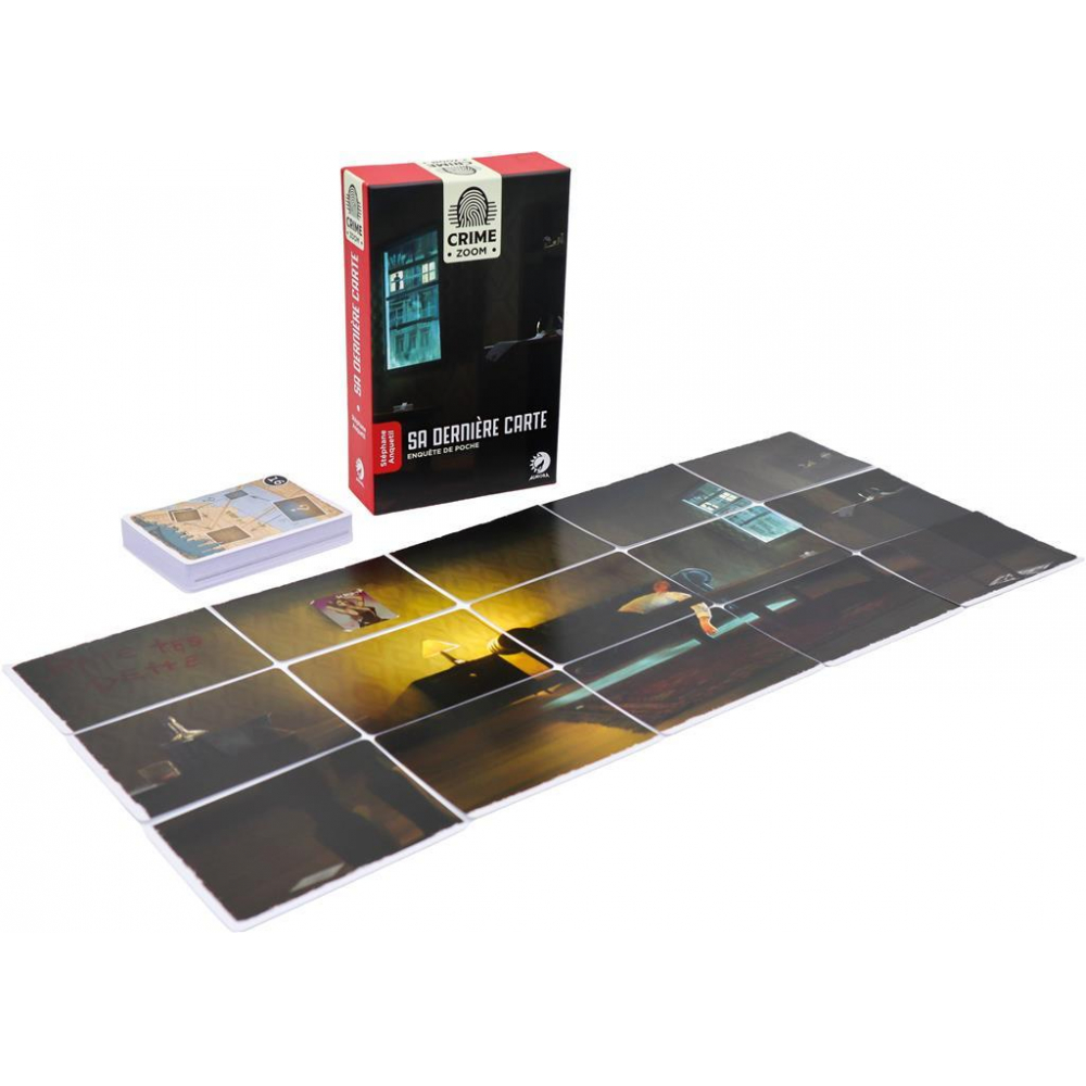 ASMODEE Aurora Crime Zoom : Window On Crimes – Jeu D’enquête Immersif, Observation Et Déduction, Dès 14 Ans, 1 à 6 Joueurs – Version Française