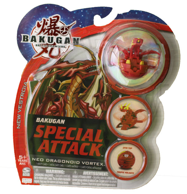 Special Attack Neo Dragonoid Vortex Spin Top (toupie) Bakugan Ul