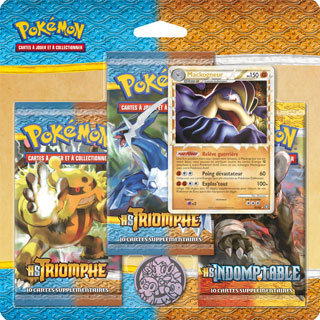 Pack de 3 boosters Pokémon XY12 - Carte à collectionner - Achat