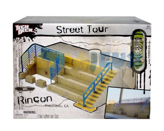 tech deck street tour