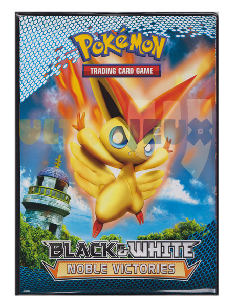 Portfolio Noir & Blanc Nobles Victoires (10 Pages De 9 Cases) Pokémon -  UltraJeux