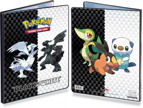 Portfolio Noir Et Blanc - Zekrom & Reshiram (10 Pages De 9 Cases) Pokémon -  UltraJeux