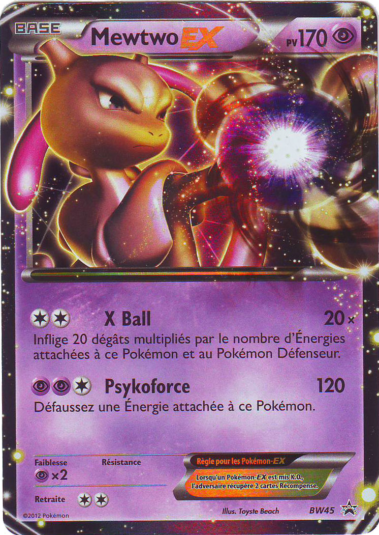 Produit Sp cial Bw45 Mewtwo Ex Pok mon UltraJeux Produit Sp cial Bw45 Mewtwo Ex Pok mon UltraJeux