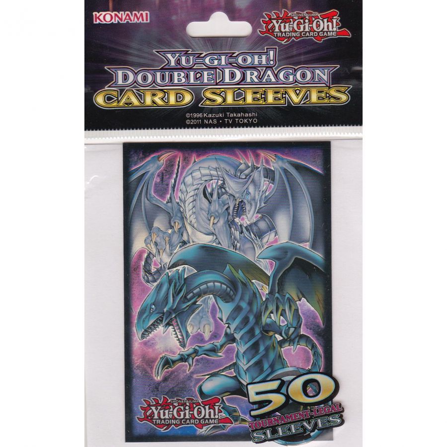 Protèges Cartes Format JAP Officiel Konami - Dragon Argent Aux Yeux Azur Et  Dragon Blanc Aux Yeux Bleus (par 50) Yu-Gi-Oh! - UltraJeux