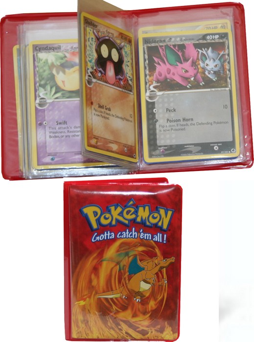 Classeur pour cartes à collectionner. 360 cartes Pokemon, Magic