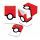 Deck Box illustre Pokball