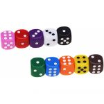 Ds  Un D  6 Faces Arrondi - Opaque (couleur Selon Stock)