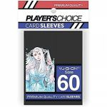 Protges Cartes Format JAP  Player's Choice Yu-gi-oh! Black/Noir