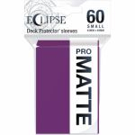Protèges Cartes Format JAP  Sleeves Ultra-pro Mini Par 60 Eclipse Matte Violet