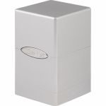 Deck Box  Satin Tower Deck Box Mtallique Silver