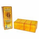 Boite de Rangement  4 Compartiments - Jaune