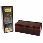 Boite de Rangement  4 Compartiments - Marron