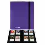 Portfolio  Pro-binder - Eclipse - Violet Royal (Royal Purple) - 160 Cases (20 Pages De 8 Cases)
