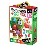 Ludo-Educatif Enfant Montessori : First puzzle : La Forêt