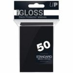 Protèges Cartes Standard  Ultra Pro - Gloss Noir Standard par 50