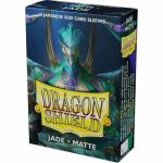 Protges Cartes Format JAP  Sleeves Mini Matte - Jade - par 60