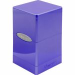 Deck Box  Satin Tower Deck Box Amethyst