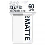 Protèges Cartes Format JAP  Sleeves Ultra-pro Mini Par 60 Eclipse Pro Matte Blanc (Artic White)
