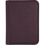 Portfolio  UltraPro - Premium Pro-binder ZIPPERED SUEDE - Amthyste - 160 Cases (20 Pages De 8) 