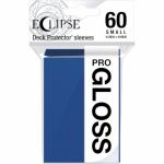 Protèges Cartes Format JAP  Sleeves Ultra-pro Mini Par 60 Eclipse Pro Gloss Bleu (Pacific Blue)