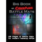 Tapis de Jeu Jeu de Rle Big Book of CyberPunk Battle Mats (A4)