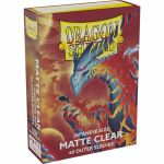 Protges Cartes Format JAP  Matte - Clear/Transparent - par 60 Pour Double Sleeve format Yu gi Oh