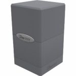 Deck Box  Satin Tower Deck Box Smoke Grey