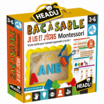 Ludo-Educatif Enfant Bac  Sable : Je Lis et j'cris Montessori