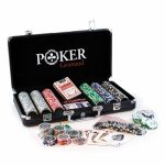 Jeu de Cartes Ambiance Grimaud Expert - Malette Poker 300 Jetons