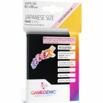 Protèges Cartes Format JAP  Protège-cartes Gamegenic - 60 Japanese Prime Sleeves - noir