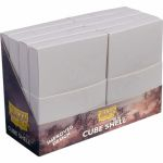 Deck Box  Dragon Shield: Cube Shell Box – Ashen White