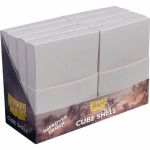 Deck Box  Dragon Shield: Cube Shell Box  Ashen White