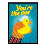 Protges Cartes Standard  Ducky "You're the One" par 50
