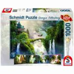  Réflexion Puzzle Schmidt : SOURCE ENCHANTÉE 1000 pièces