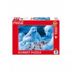  Réflexion Puzzle Schmidt - Ours Polaires  Coca Cola - 1000 pièces
