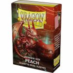 Protges Cartes Format JAP  Dragon Shield - 60 Japanese Sleeves Dual Matte - Peach