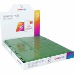 Classeur / Feuilles  Lot De 50 Feuilles De Classeur - 18 Cases  - Sideload - Vert