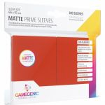 Protges Cartes Standard  100 Pochettes - Prime Matte - Rouge