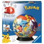  Réflexion Puzzle 3D Pokemon rond : 75 pièces