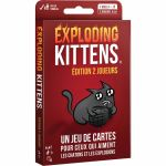 Jeu de Cartes Best-Seller Exploding Kittens - Edition 2 joueurs