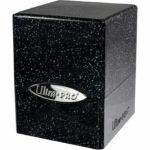 Deck Box  Ultra Pro - Satin Cube - Glitter Black