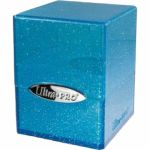 Deck Box  Ultra Pro - Satin Cube - Glitter Blue